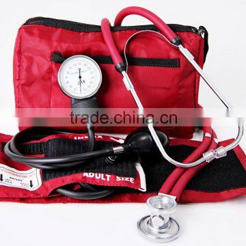 Family health care aneroid Sphygmomanometer & Sprague Rappaport Stethoscope kit