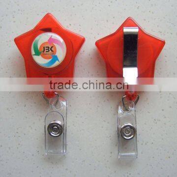 star shape badge holder