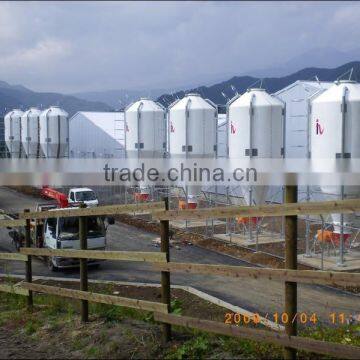 2014 fiberglass feed silo for layer farm