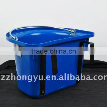 Portable horse manger-bait buckets