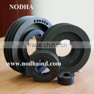 High quality cast iron taper bush pulley, V belt drives, V belt sheaves