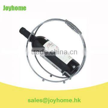 Elegant Shape Metal Crafts Wine Bottle Holder Wine Rack