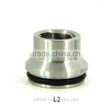 UD Food Gade SS304 Huracan Large-bore Spiral Dirp Tips for E-cig Vaping Cigarette Holder photo-2