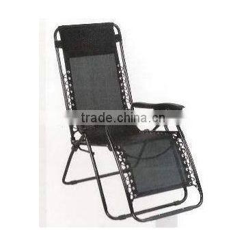 Folding beach chair bed