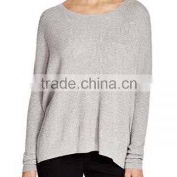 Plain Color Basic Style Women Cashmere Sweater