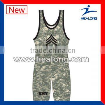 army green state wrestling singlets man clothing