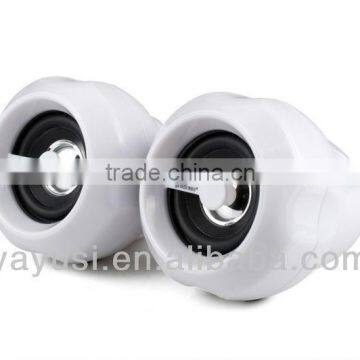 Portable MINI Speaker With USB Charger, Black& White Colour, 3W*2 photo-4