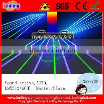 LN5287GB moving head fat beam laser curtain stage lighting