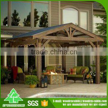 2016 Top Quality New design wood gazebo Made in China