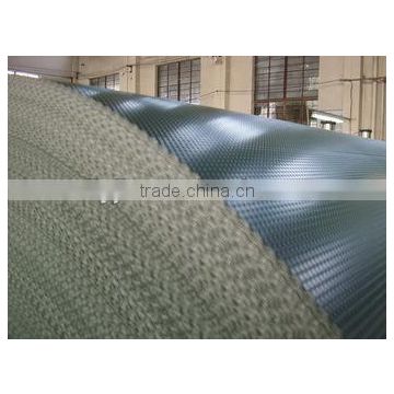 hot sale in Nigeria embossed aluminum roofing coil DIAMOND AND STUCCO 1200MM/1000MM