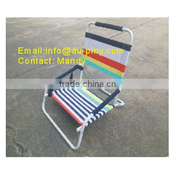 (Furniture)Good Quality Cheap beach chair/ mini Portable folding beach lounge chairs