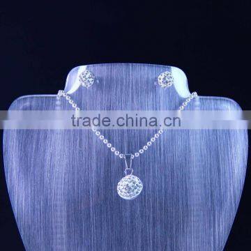 Crystal Beads Jewelry Sets Lady