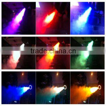 Stage Effect 1500w Fog Machine With 8*10W RGB Machine Party Hazer DMX Smoke Machine LED photo-6