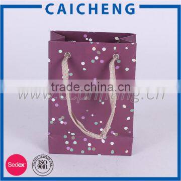 2016 New Luxury Shopping Paper Bag for Cloth photo-4