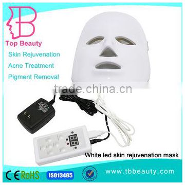 7 Color PDT Mask Led Photodynamic Skin care Light Therapy For Skin Rejuvenation CE Yellow 590 Nm