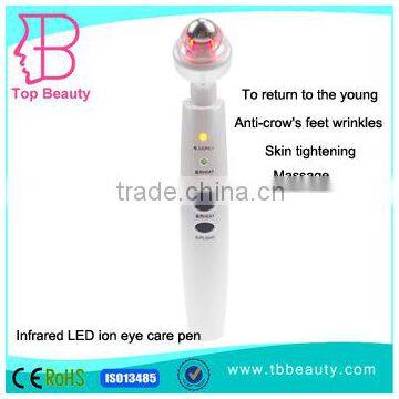 Handheld ion galvanic beauty skin care stimulator beauty machine