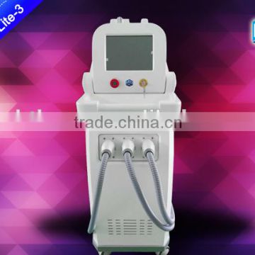 2016 Best Hair removal machine SHR +SSR +Elight Medlite Machine Factory direct sale mulifunction machine with CE and GOST-P