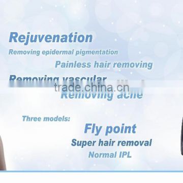 Frozen feeling!! new opt ipl shr hair removal machine for salon club