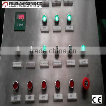 Tunnel Type Microwave Latex Mattress Pillows Dryer and Sterilization Machine