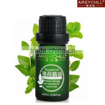 Non-toxic and non-irritant cooling and healing effect pure organic essential peppermint oil prices