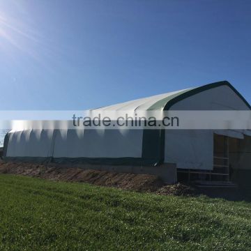 Big Strong Double Truss Waterproof Farm Widely Used Storage Shelter