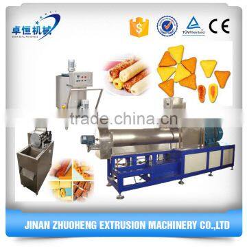 Extruded Crispy Core Filling Magic Pop Corn Puff Snack Machine