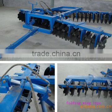 Yucheng 1BZ 2.0-8.0 Trailed type heavy duty offset disc harrow for sale