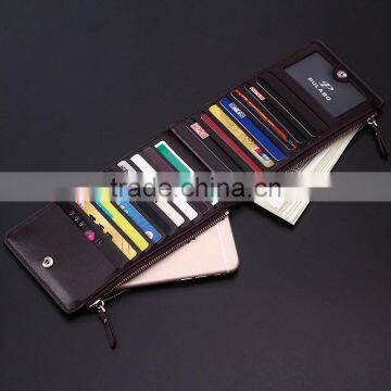 Young Men's Wallet With ID Pockets | Hidden Pocket Wallet | Wallet With Cell Phone Pocket photo-1