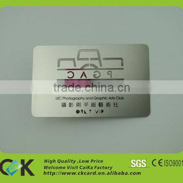 Hollow Out Metal Member Card/VIP Card photo-5