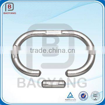 China custom heavy duty steel forged alloy welded master link