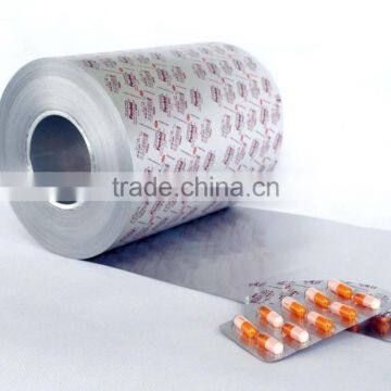 Pharmaceutical for Capsule and Tablets Packaging Alu Alu Foil