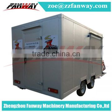 mobile food cart trucks/snack food cart for sale