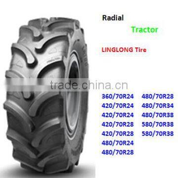 Radial agricultural tire 16.9r30, 16.9r28, 16.9r38