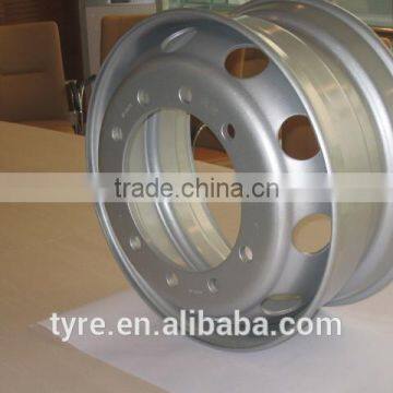 Steel truck wheel rim