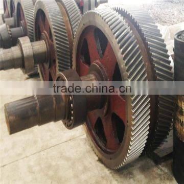 China Direct Factory Large Diameter Industrial Gear Large Diameter Spur Gear Shaft photo-3