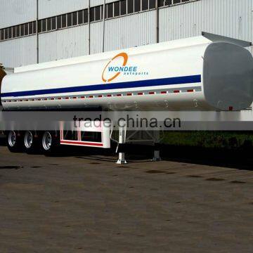 3 Axle Fuel Tanker Stainless Steel Tank Trailer photo-6