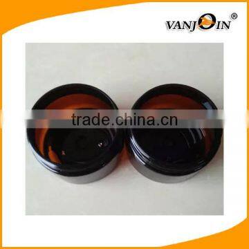 Empty 100g Amber Plastic Jar/ 100g Amber PET Jar/100g Amber Cream Jar With Sticker