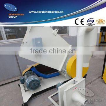 waste pvc pipe crusher / hard PVC pipe grinder