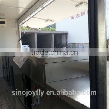 Street Food Vending Trailer Food Truck Crepe Machine for Sale photo-3