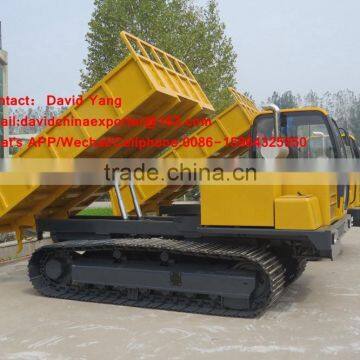 6tons crawler dumper tracked carrier for sale