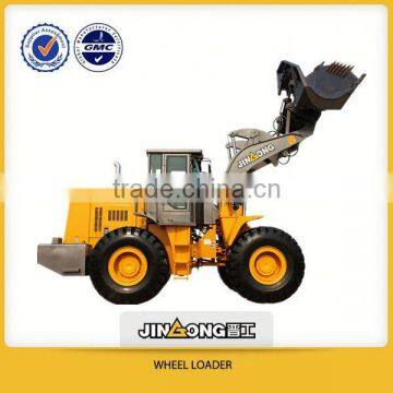log loader trailer price JinGong New products JGM755K 5t wheel loader with quick shift equipment