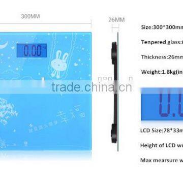 Personal scale digital body weighing balance