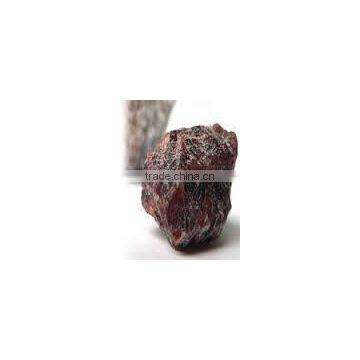 Natural Iron Rich Lump Crystal Himalayan Rock Black Salt