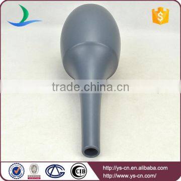 Ceramic Matt Black Large Decoration Vase photo-2