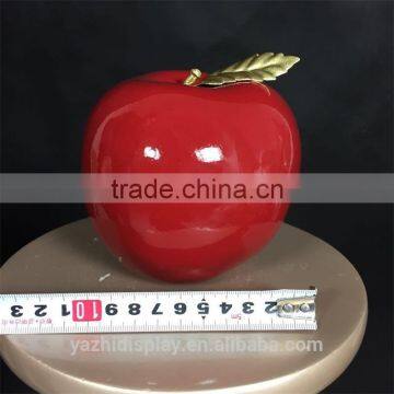 MOdern Christmas Fiberglass/resin Apple for Window and Home Display photo-3