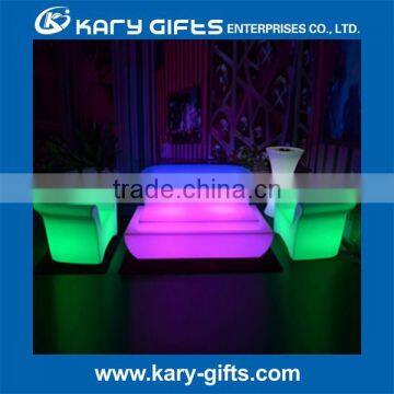 DMX Lighting Light Up Sofa/DMX Wireless Outdoor Plastic Sofa photo-2