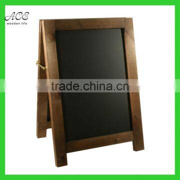 wooden chalkboard