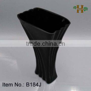 Quality Wedding Decoration Use Black Flower Vases