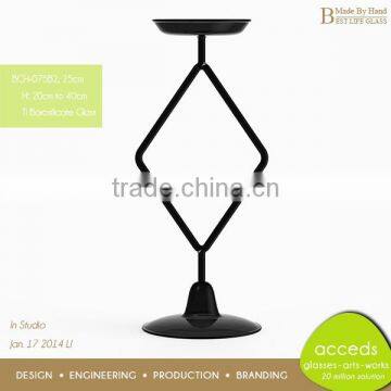 2014 Hot Selling Stylish Wine Glass Table Top Candle Holders photo-5