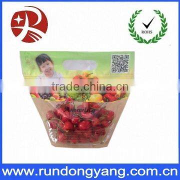 PE OPP LDPE Plastic Slider Zipper Zip Lock Fruit Protection Packaging Bag photo-3